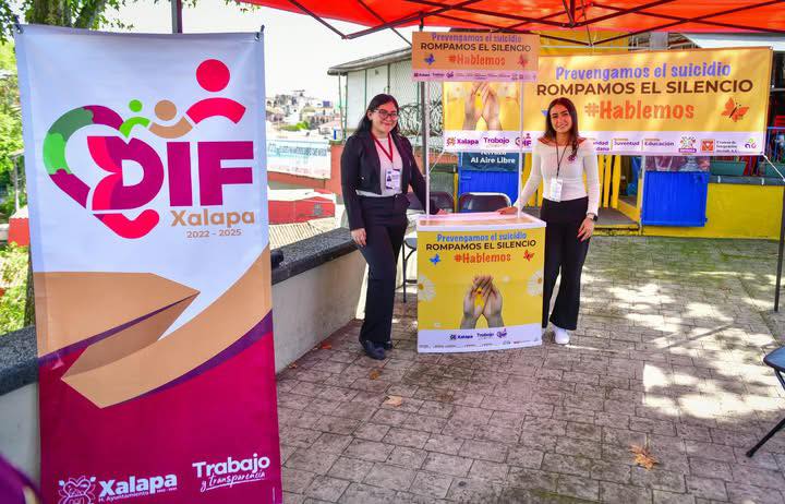 Instalan módulo de información y prevención del suicidio en puente Xallitic