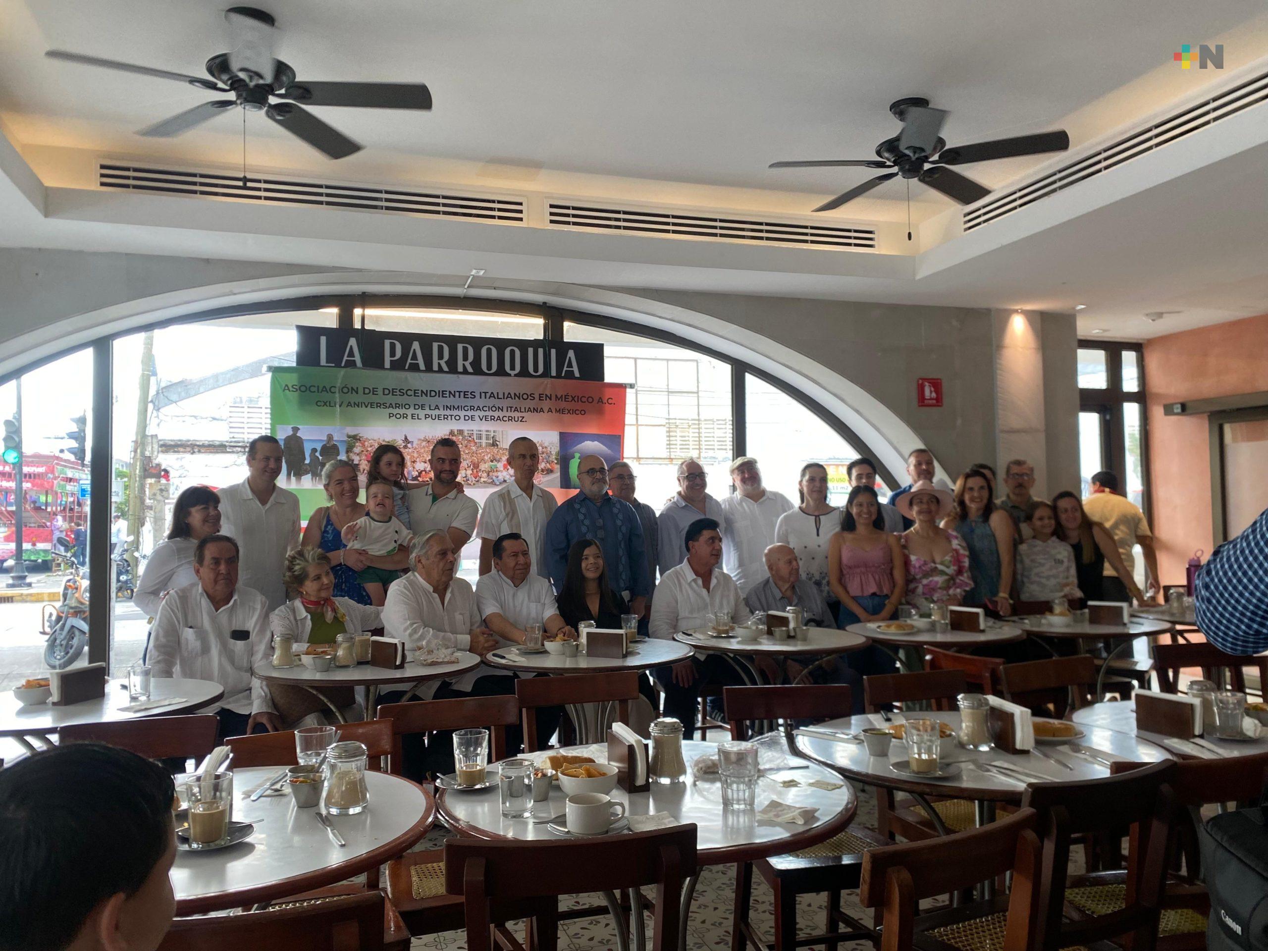 Italianos en Veracruz celebran 144 años de historia y gratitud