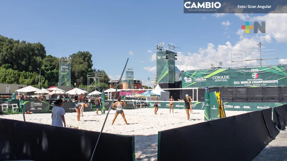 Inicia mundial sub 21 de voleibol de playa