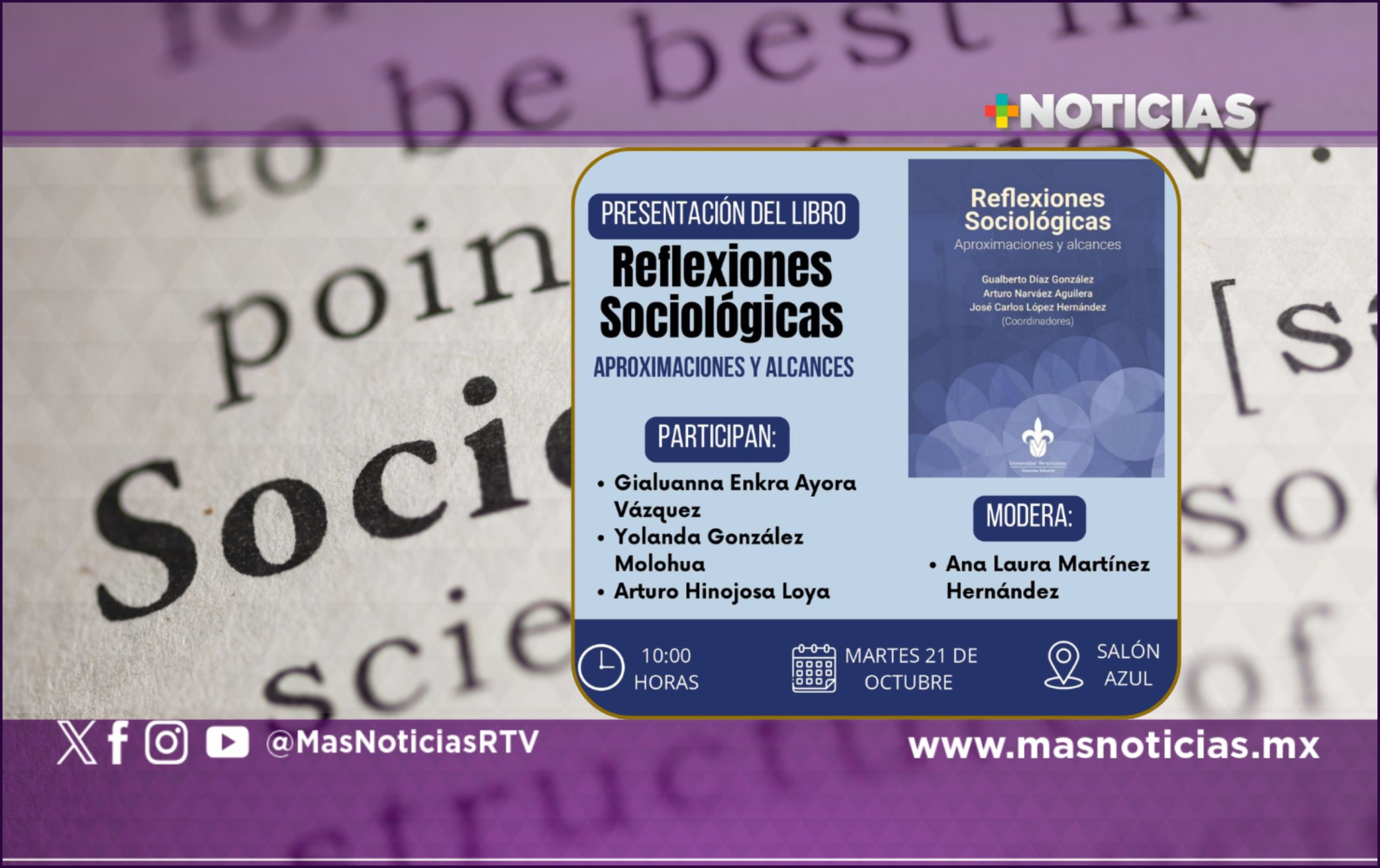 Preparan 17 Semana de la Sociología