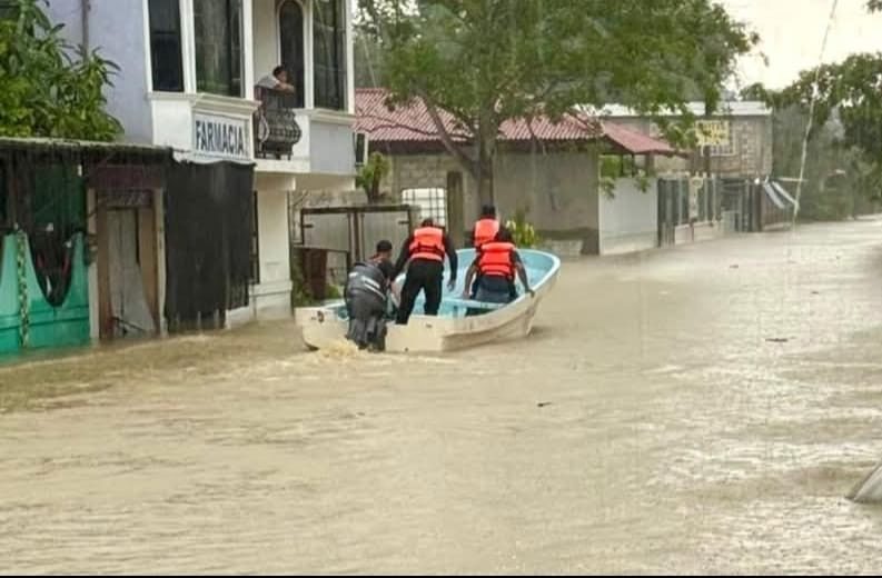 Más de 40 comunidades afectadas en el norte de Veracruz por lluvias; continúa recuento: Gobernadora