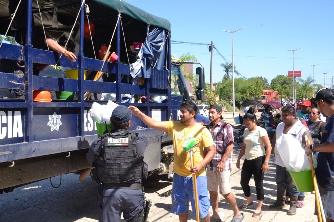 Plan Tajín: más de mil elementos para rescate y atención a familias damnificadas