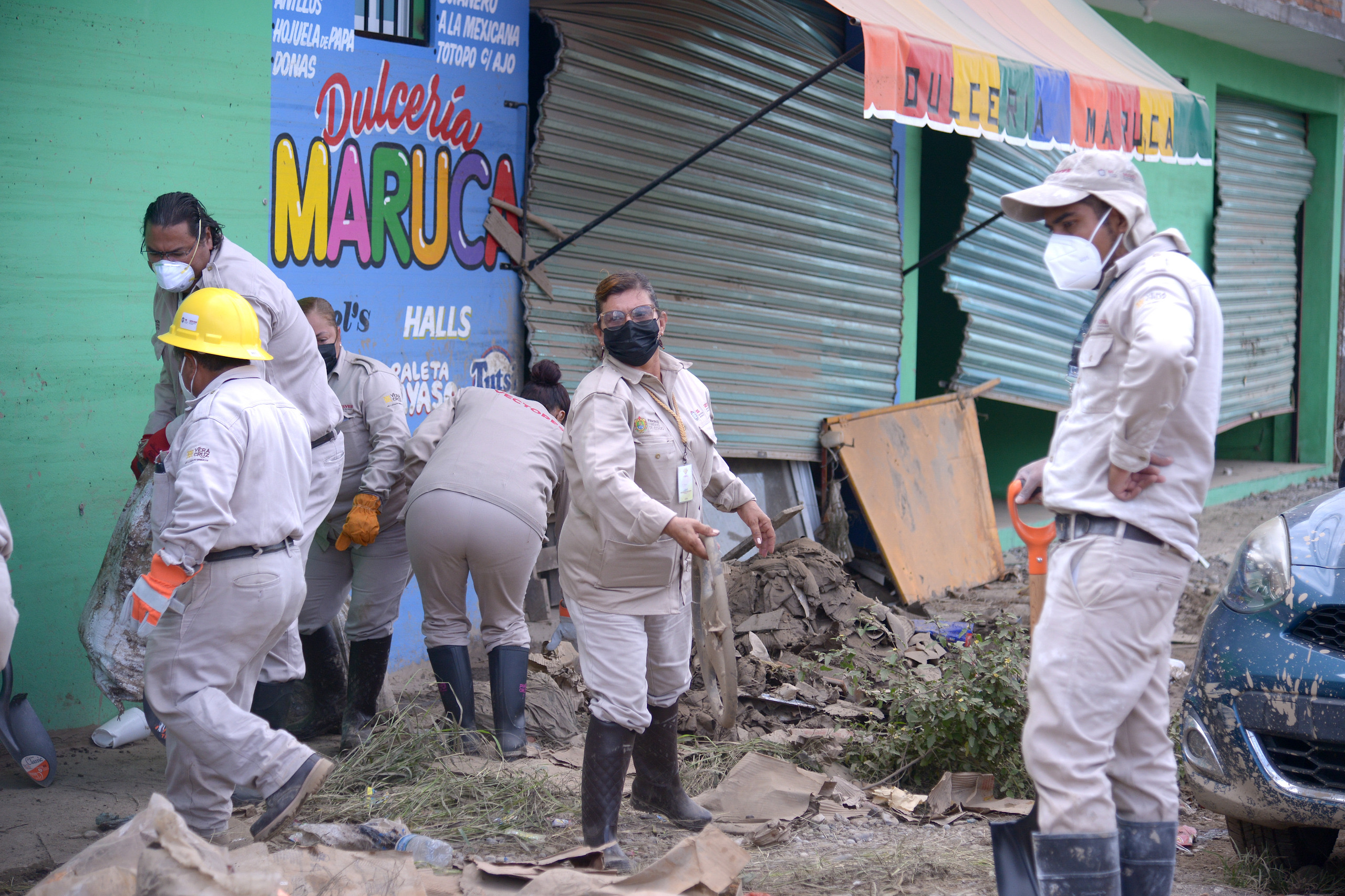 Dirige Veracruz Apoyo a la Palabra a pequeños negocios afectados por las inundaciones