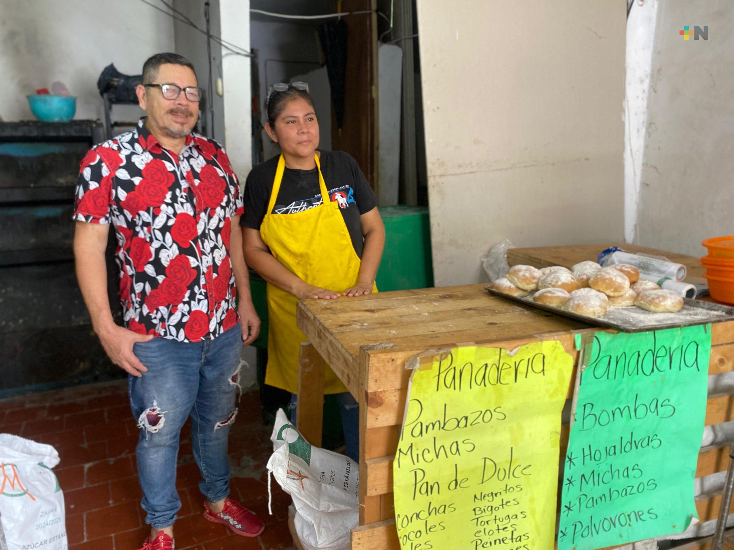 Lluvias reactivan venta de pan dulce en Veracruz