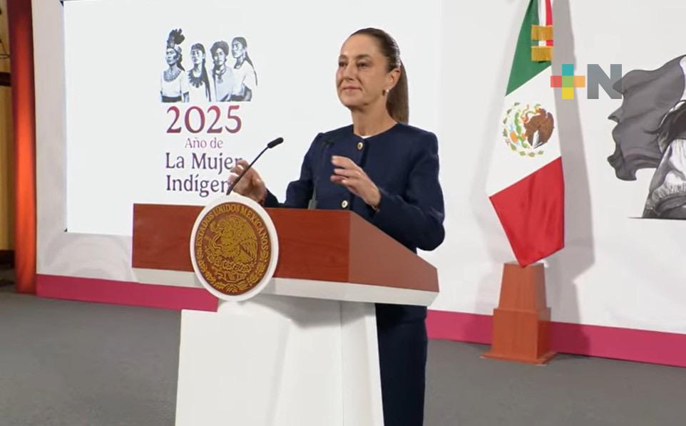 El PAN presenta nuevo logo mientras miles de familias viven momentos difíciles: Sheinbaum