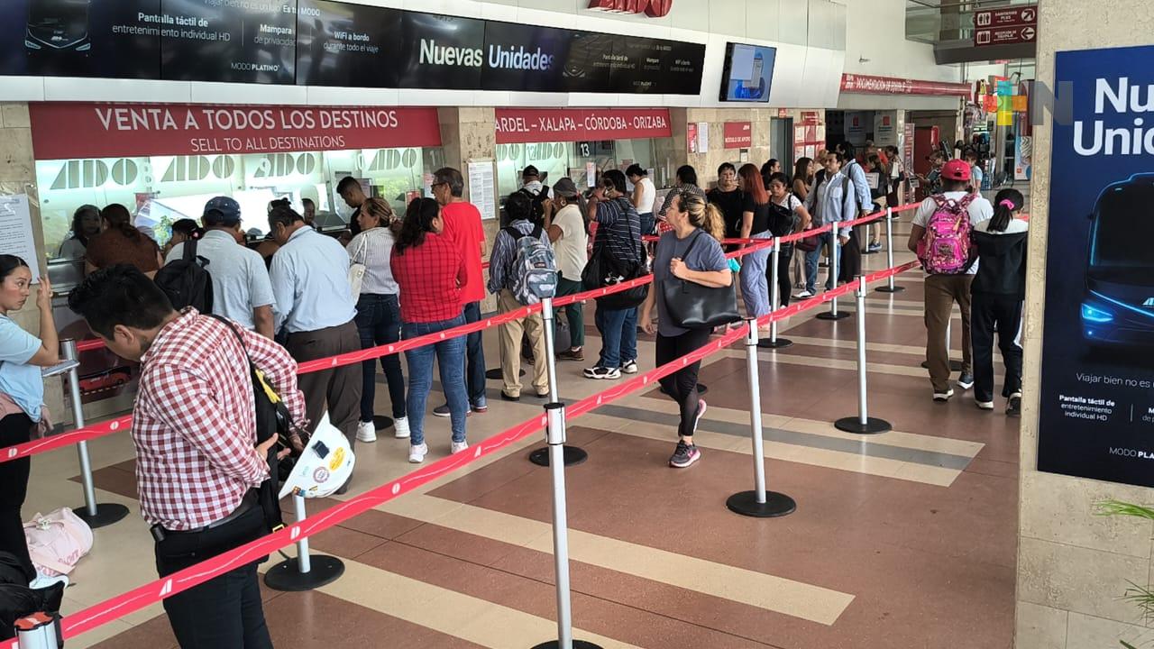 Suspenden corridas de autobús hacia la zona norte de Veracruz