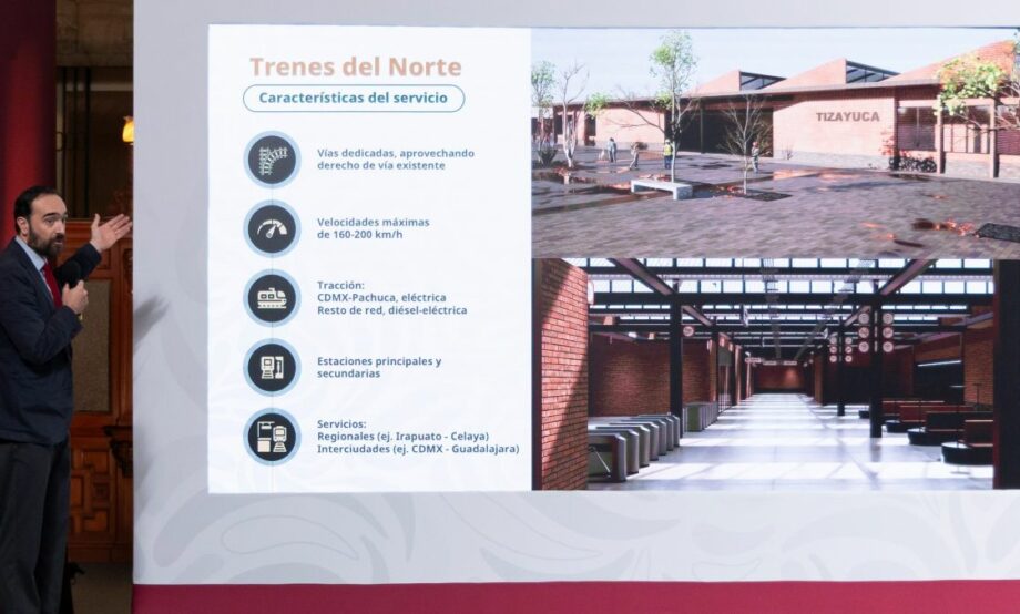 Avances sobre trenes de pasajeros en México