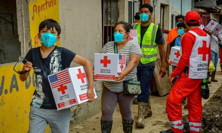 Cruz Roja Mexicana dona a Veracruz más de 76 toneladas de ayuda