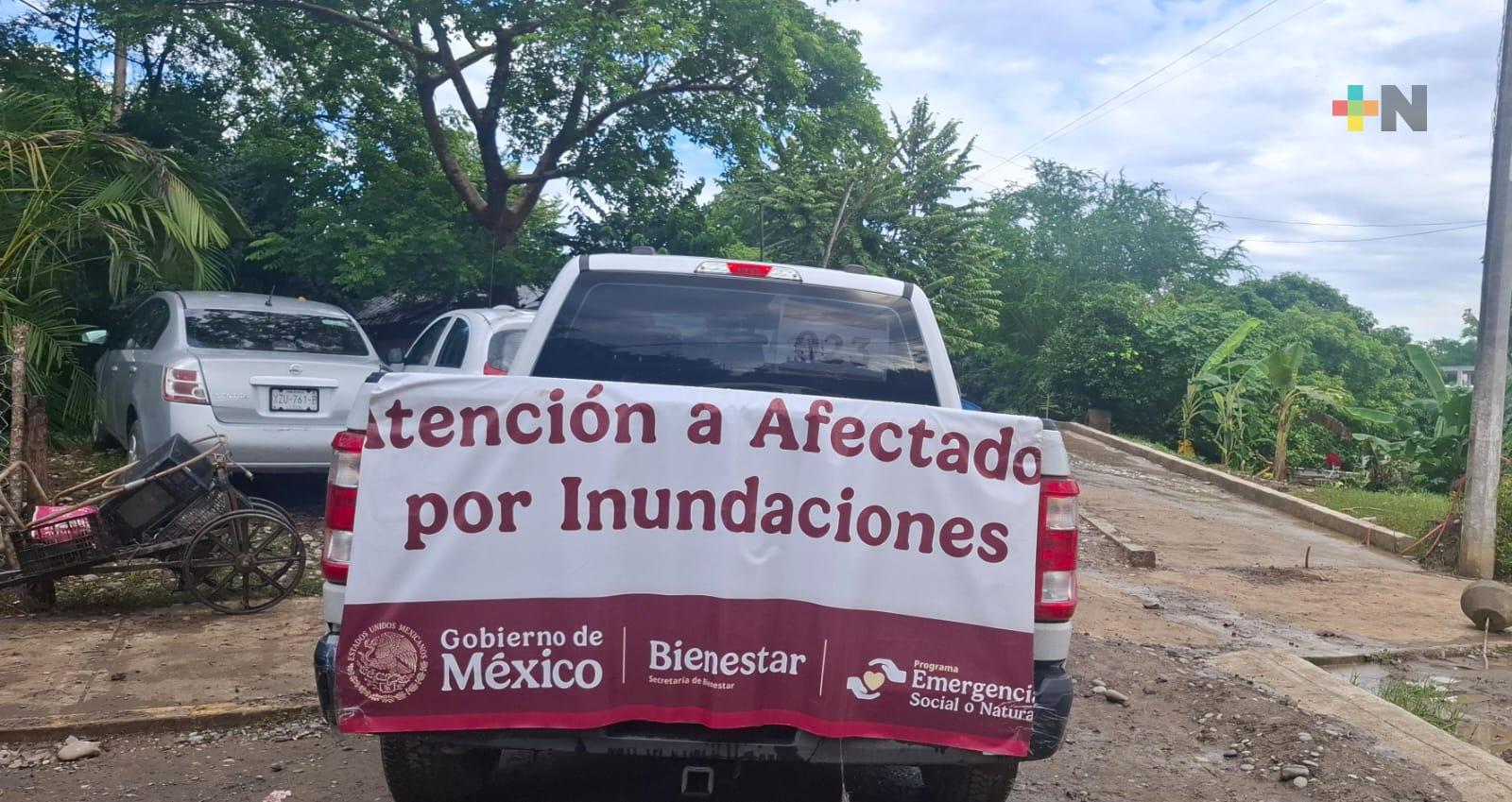 En Poza Rica avanza censo de población con viviendas afectadas: Gobernadora