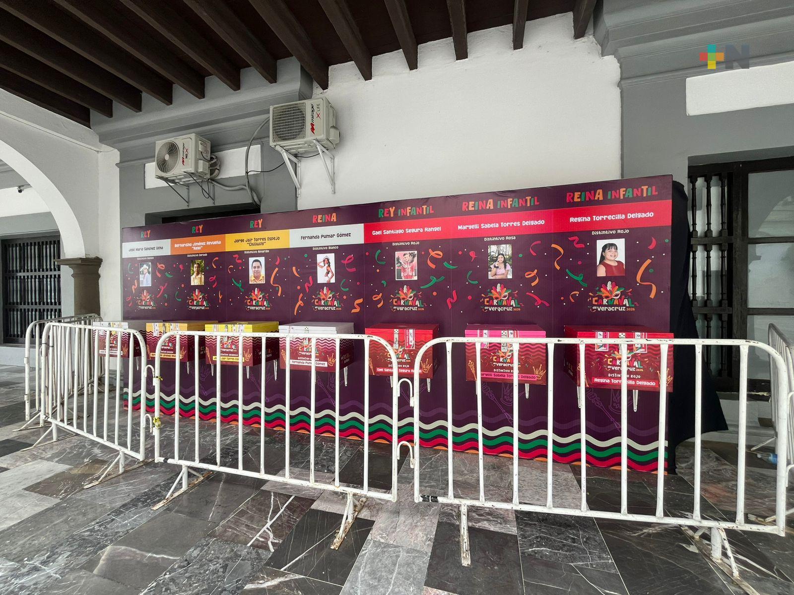 Invitan a votar para elegir reinas y reyes del Carnaval de Veracruz