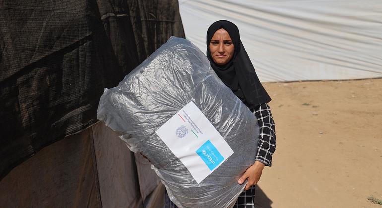 Casi un millón de gazatíes han recibido paquetes de alimentos