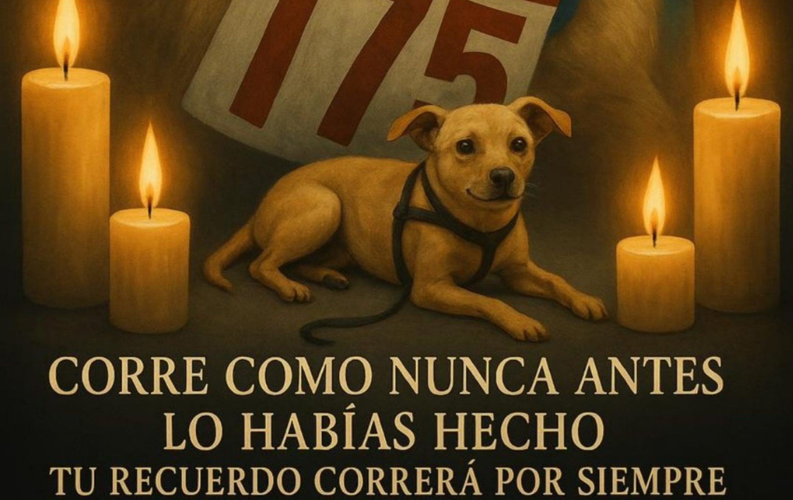 Indignación en redes sociales por fallecimiento de «Chicles», el perrito maratonista