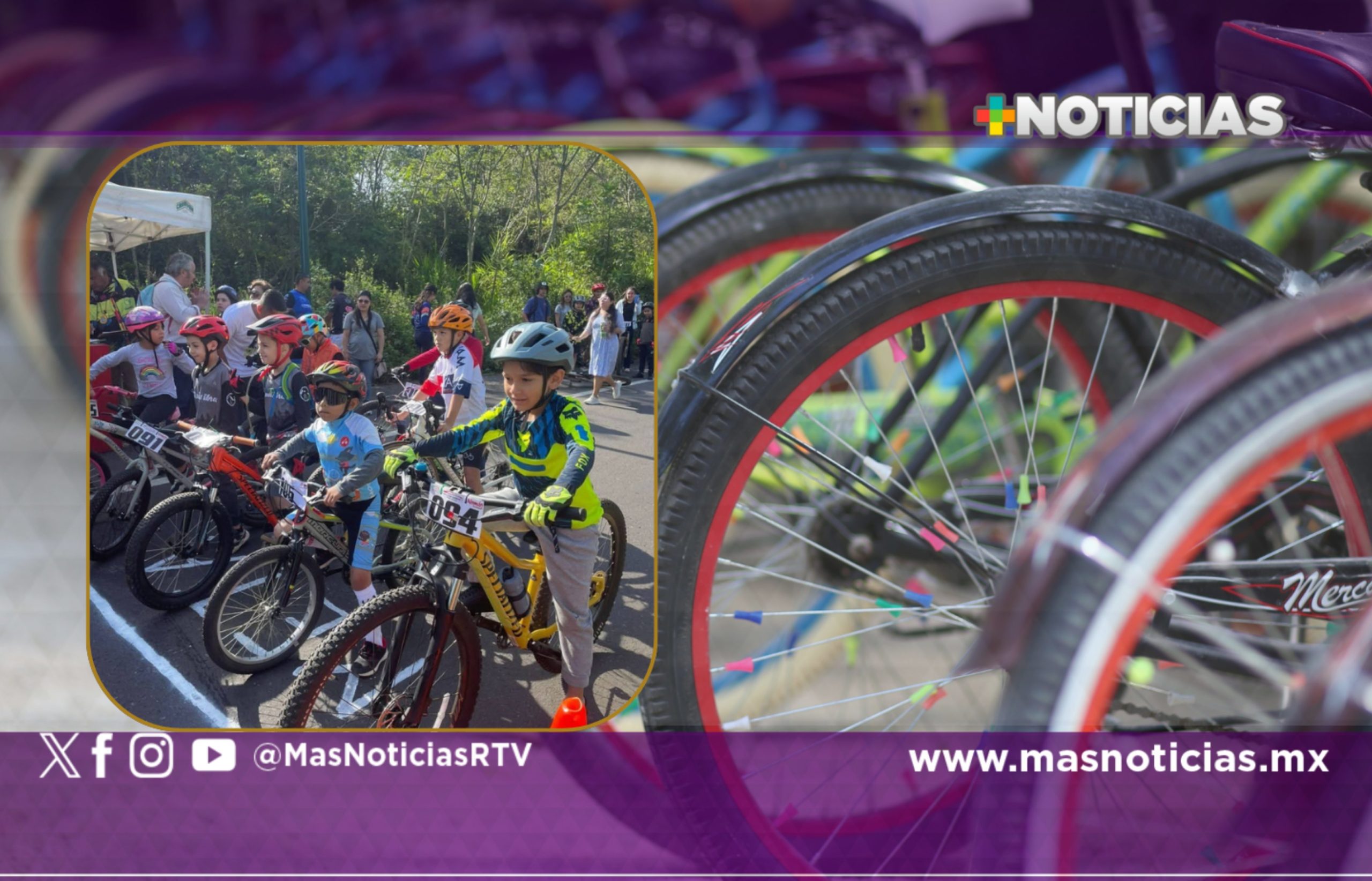 Llega a su fin serial infantil de ciclismo