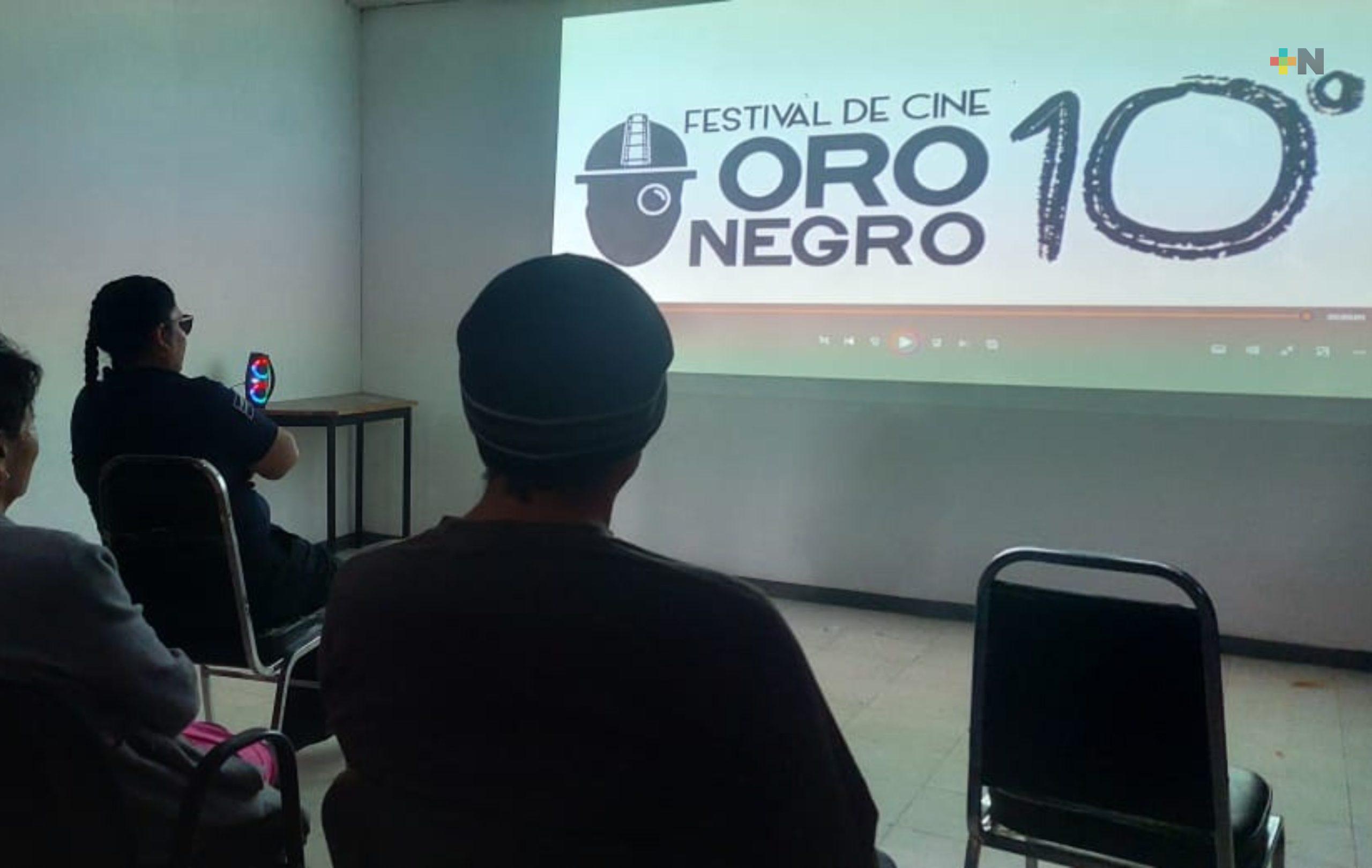 Una década cumple el Festival de Cine Oro Negro