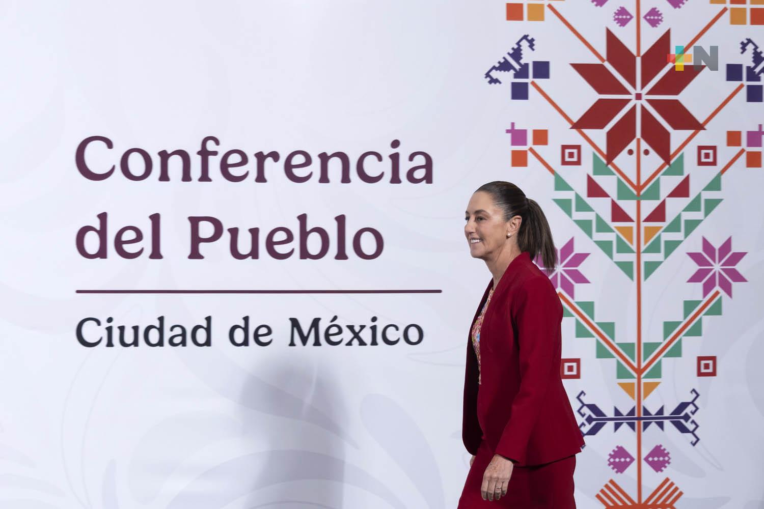 Sheinbaum destaca incautación histórica de armas en EUA