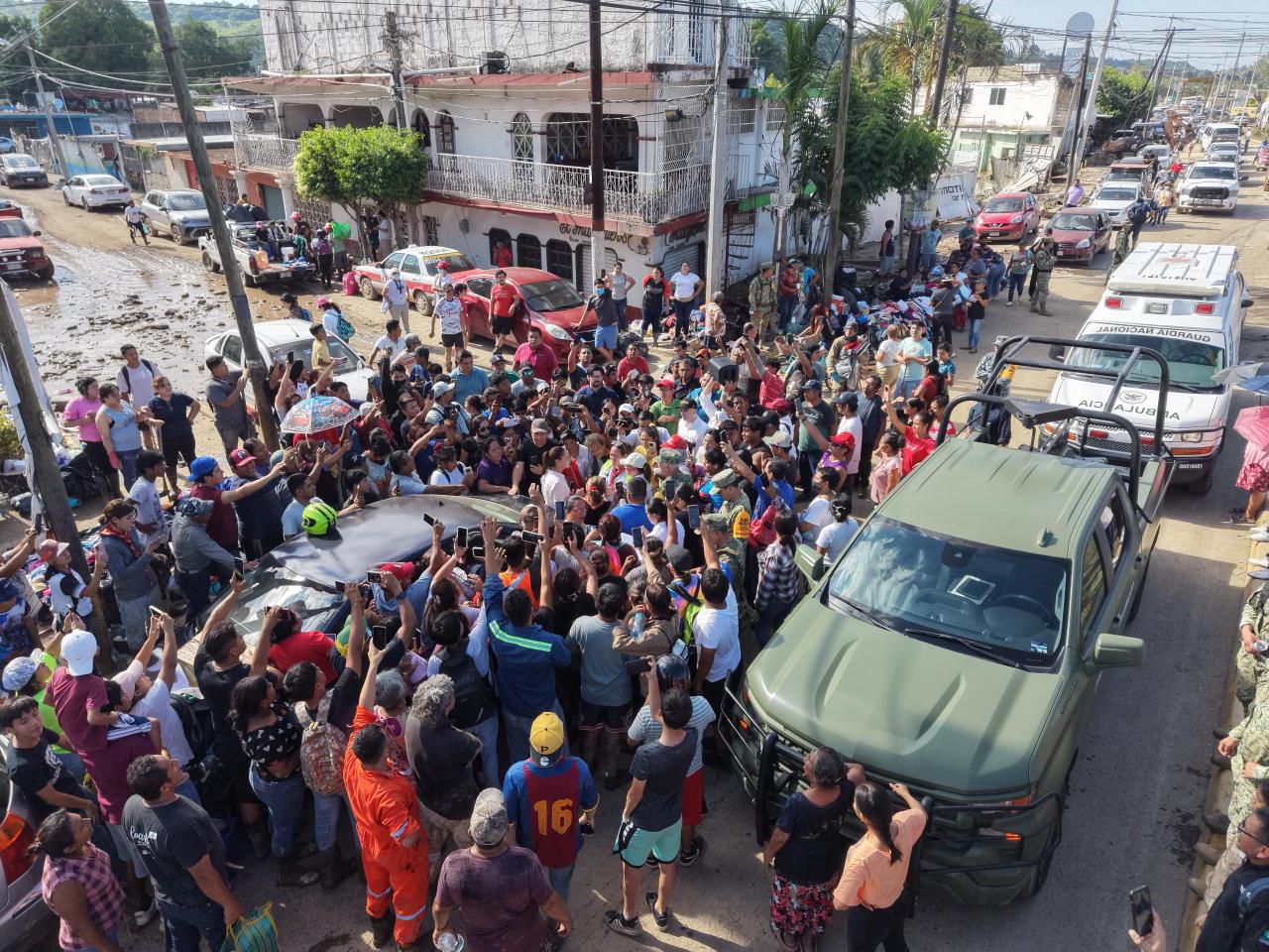Presidenta Claudia Sheinbaum recorre Poza Rica