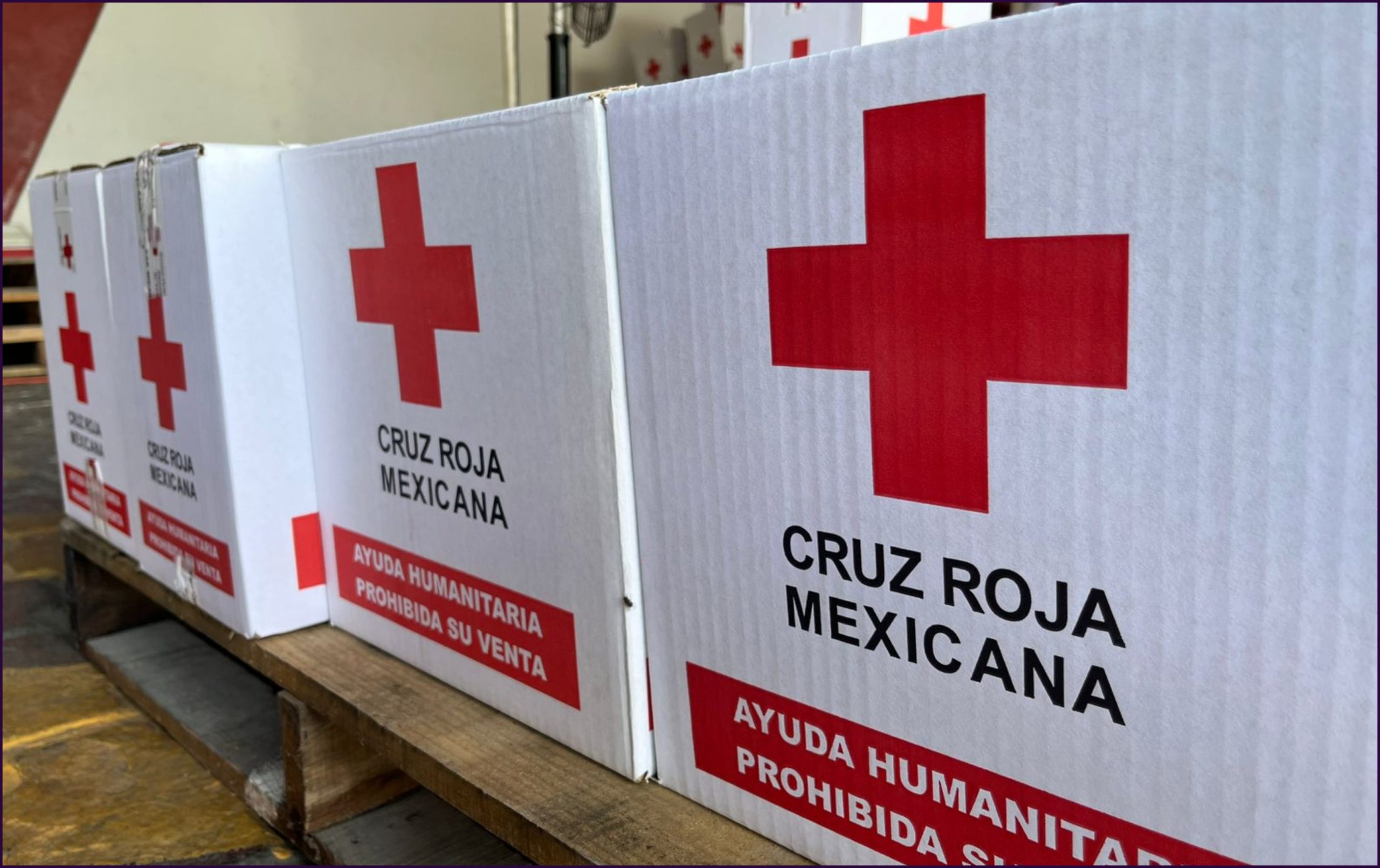 Cruz Roja brinda ayuda humanitaria en la zona norte de Veracruz