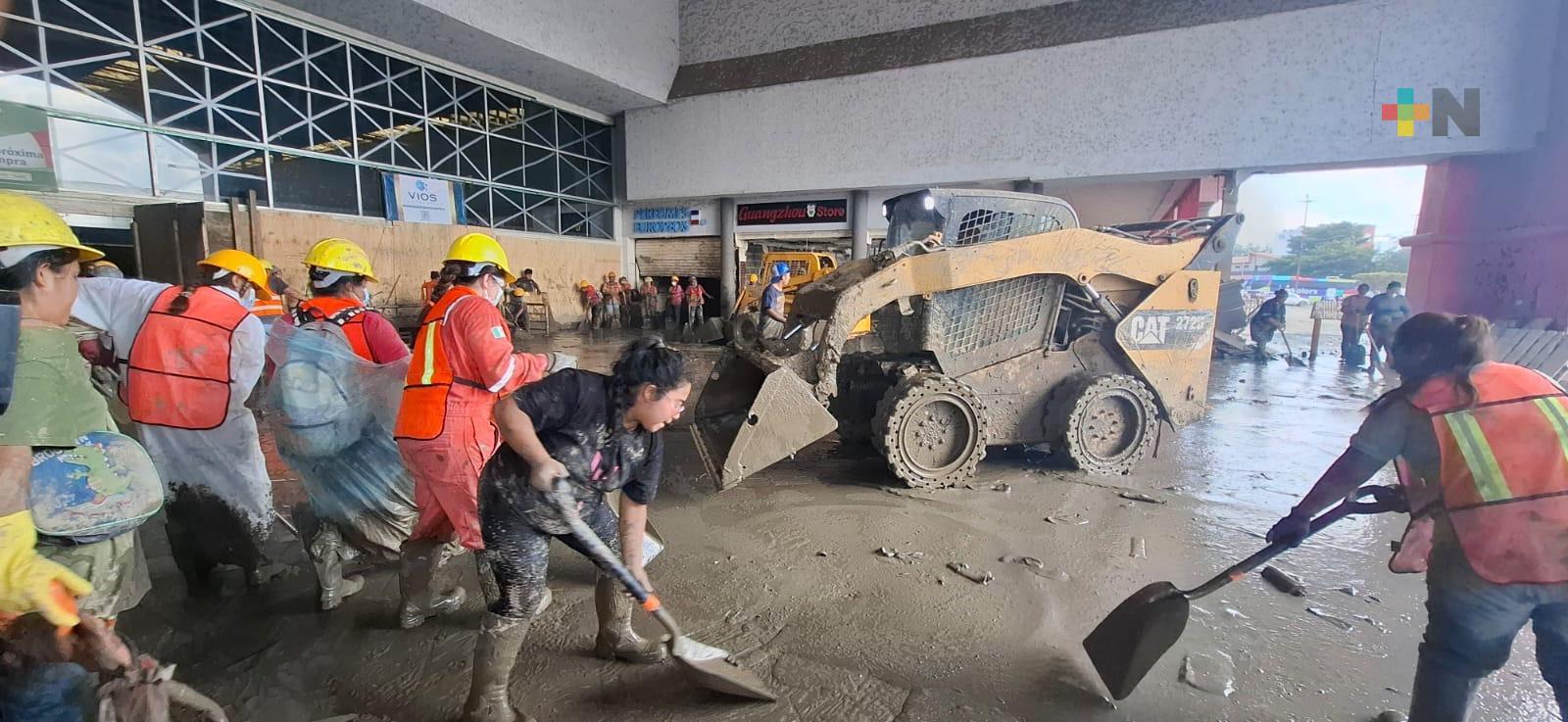 Poza Rica y Álamo avanzan en la recuperación con el traslado de desechos