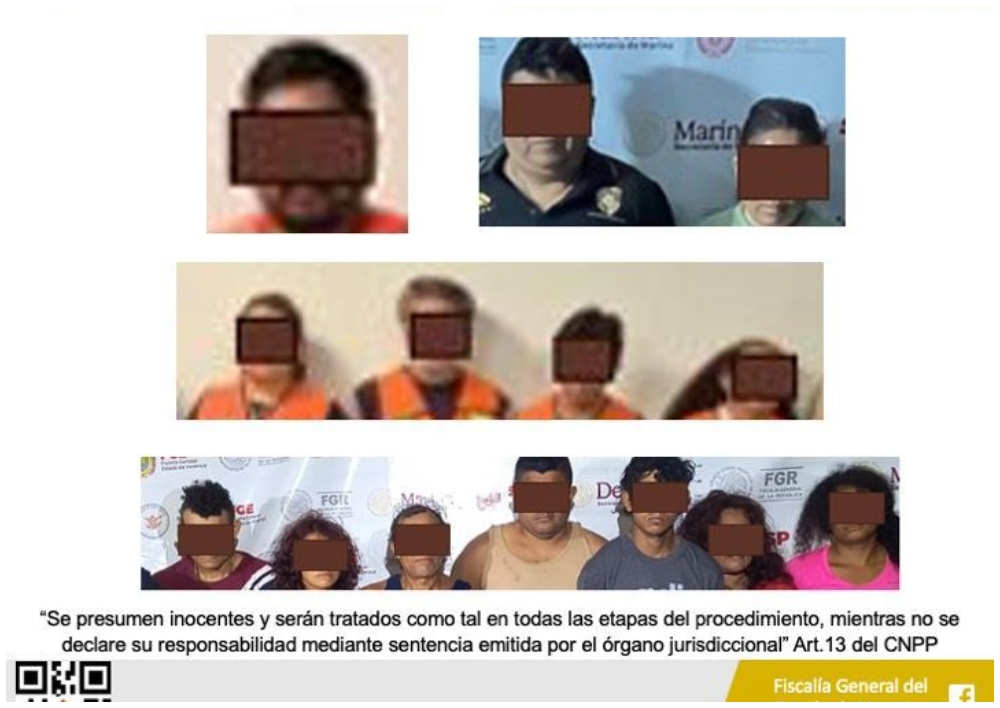 Detienen a 14 personas durante operativos de seguridad en Veracruz