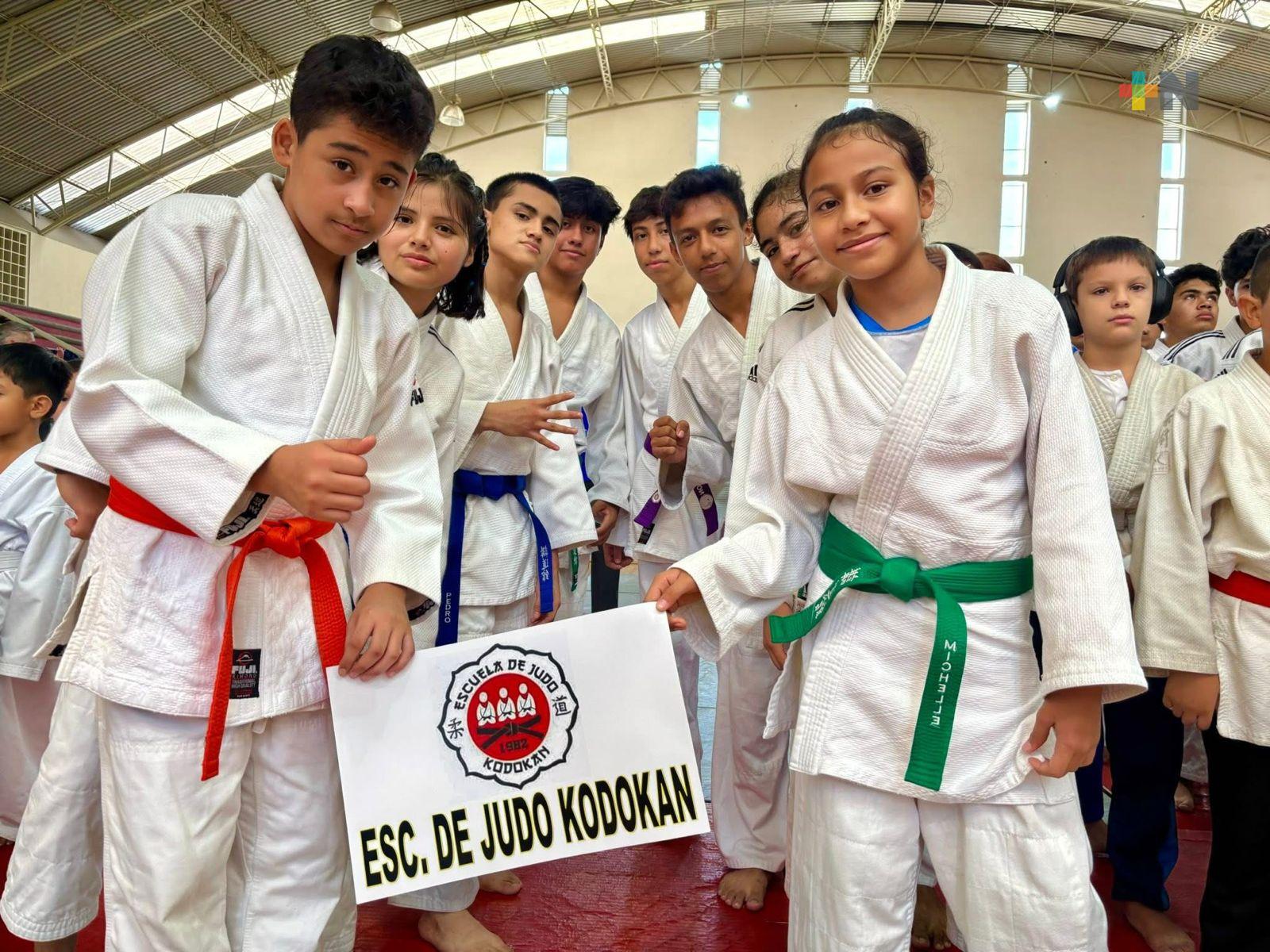 Judocas de Coatzacoalcos sobresalen en torneo nacional “Daniel F. Hernández” de Judo