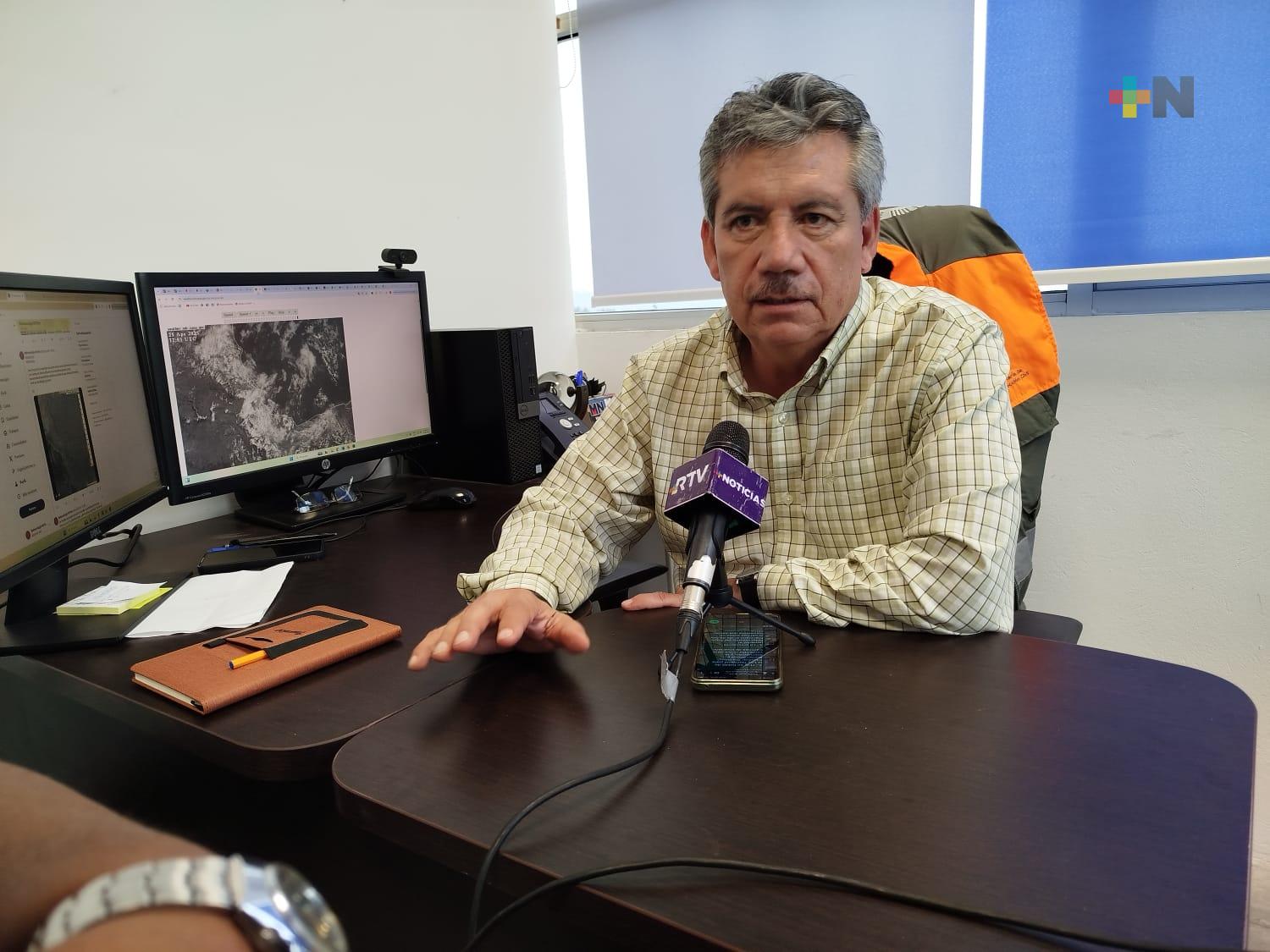 Disminuye potencial de lluvias a partir del jueves en el estado de Veracruz