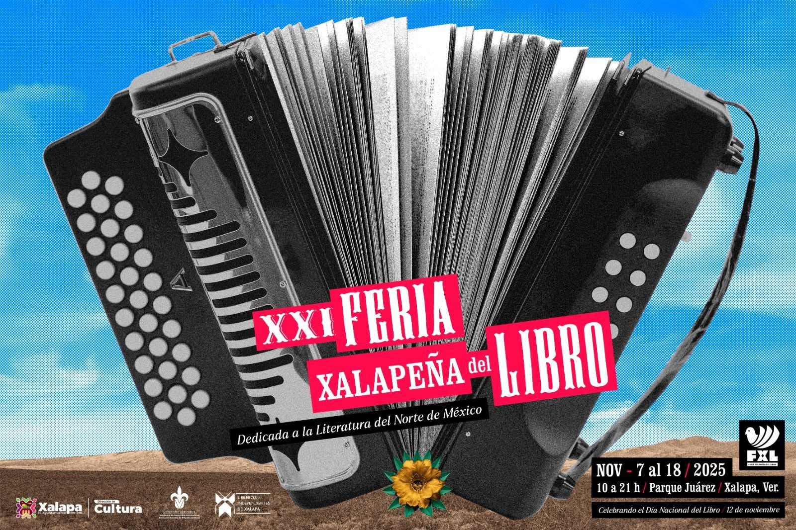 Del 7 al 18 de noviembre se llevará a cabo la XXI Feria Xalapeña del Libro