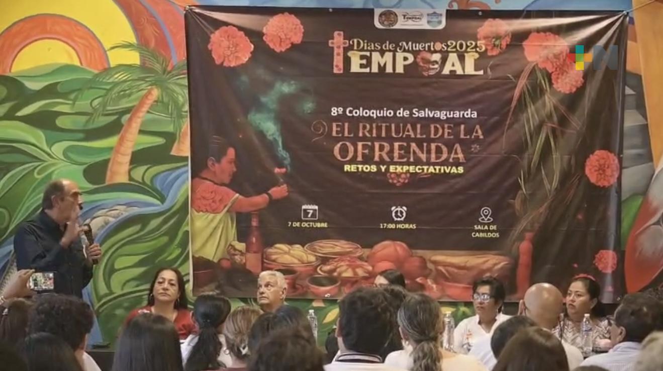 En Tempoal se promueven actividades relacionadas con Todos Santos