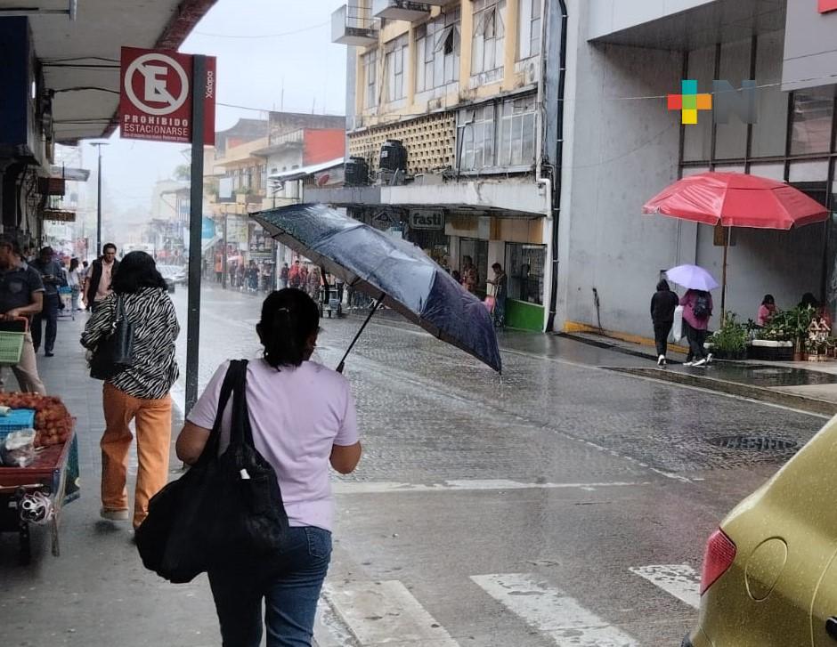 Se espera disminución en el potencial de lluvias y tormentas en la entidad veracruzana