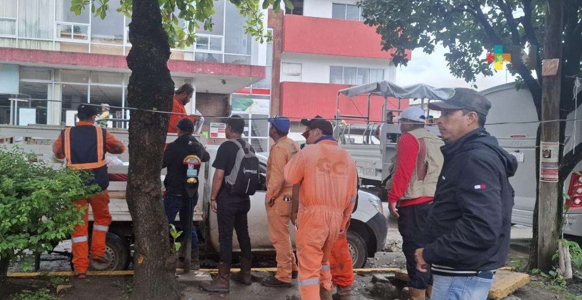 Gobierno coordina acciones de apoyo y limpieza en zonas afectadas por lluvias