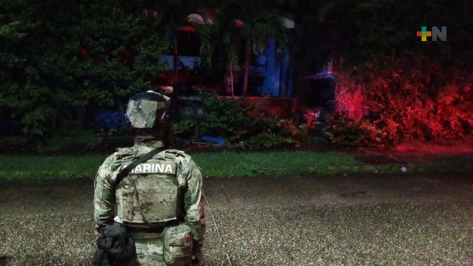 Indigentes provocan incendio en casa abandonada de Coatzacoalcos