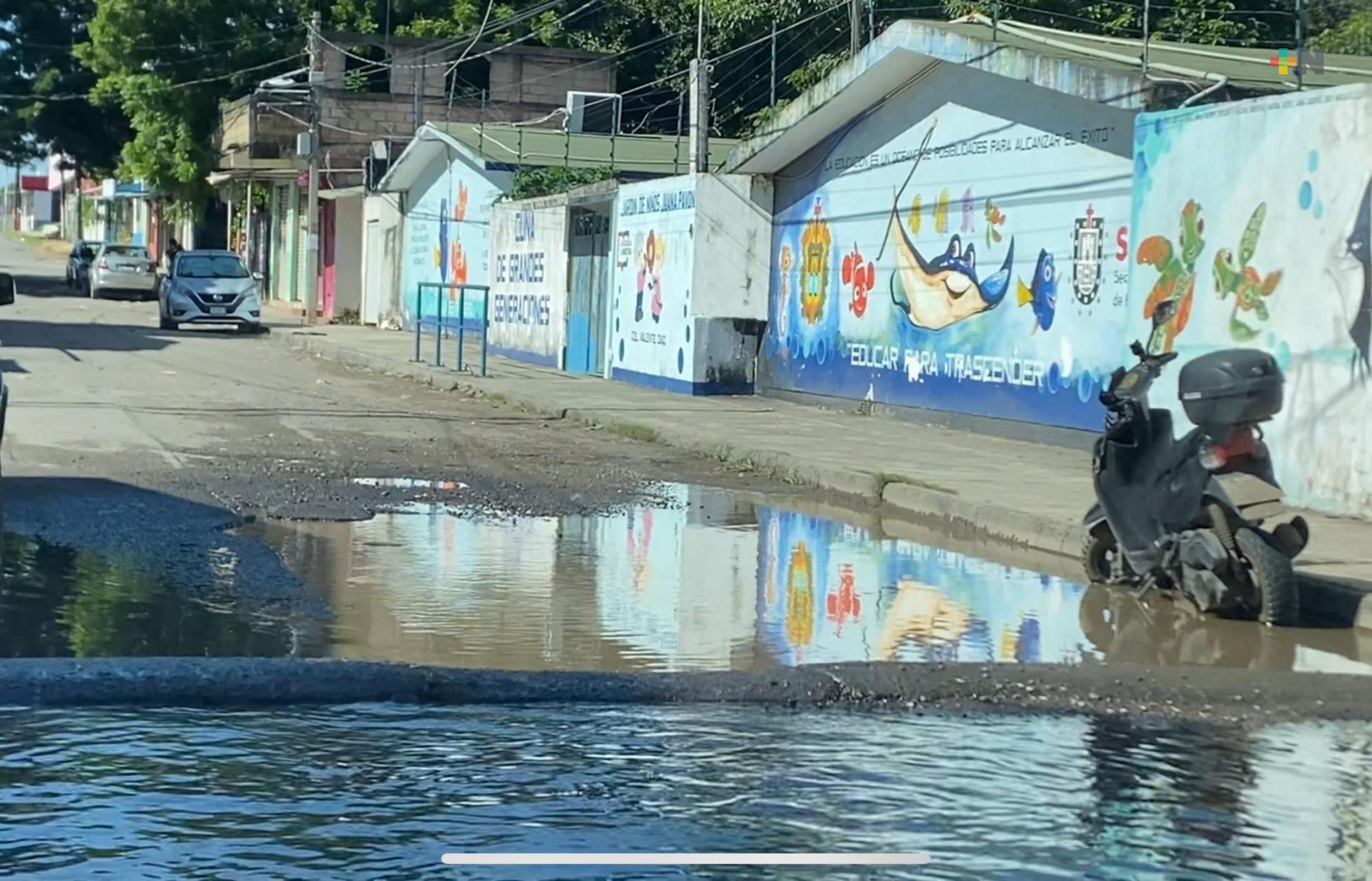 Una semana sin clases en esta escuela de Veracruz
