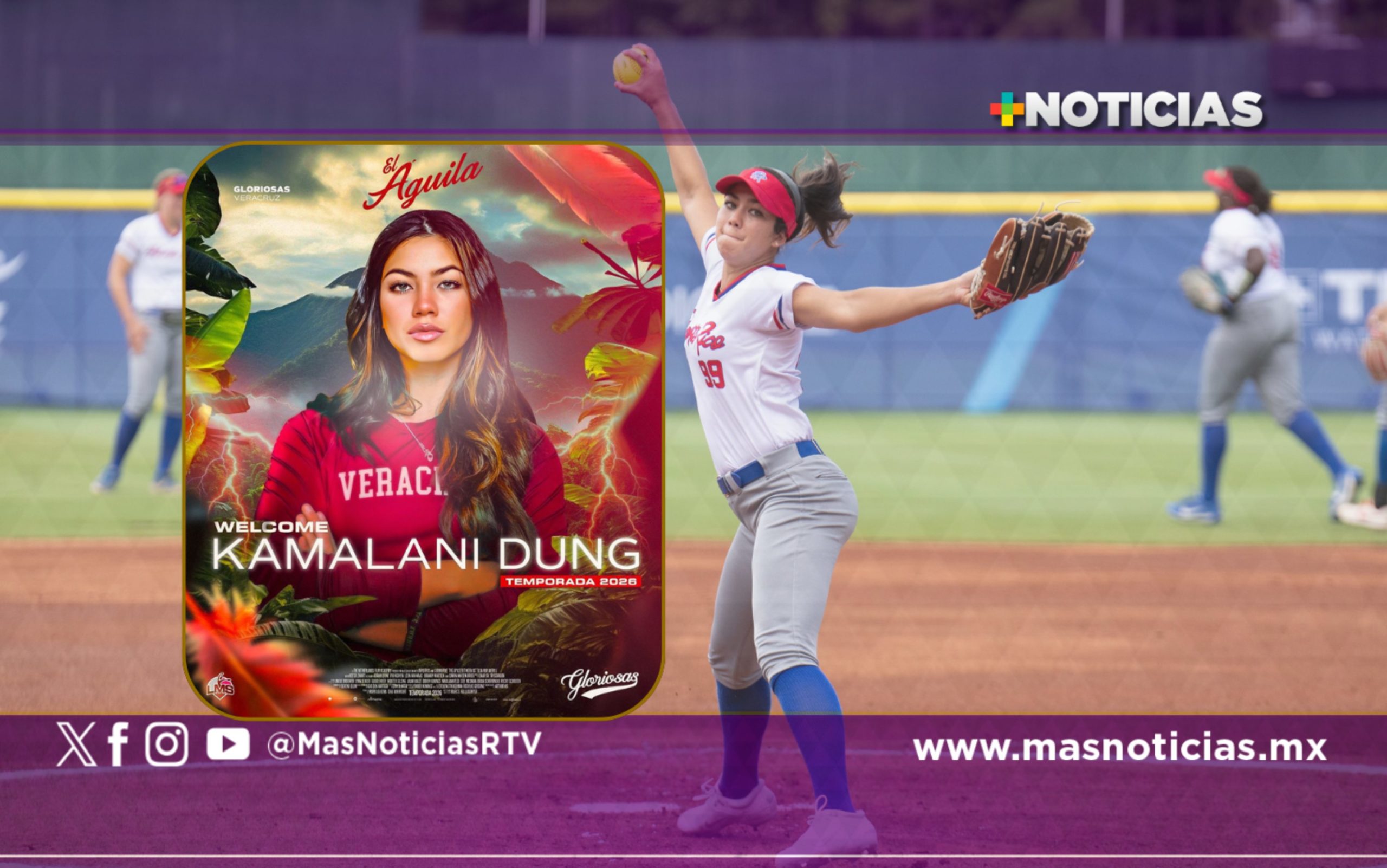 Kama Dung se une a El Águila Softbol 2026