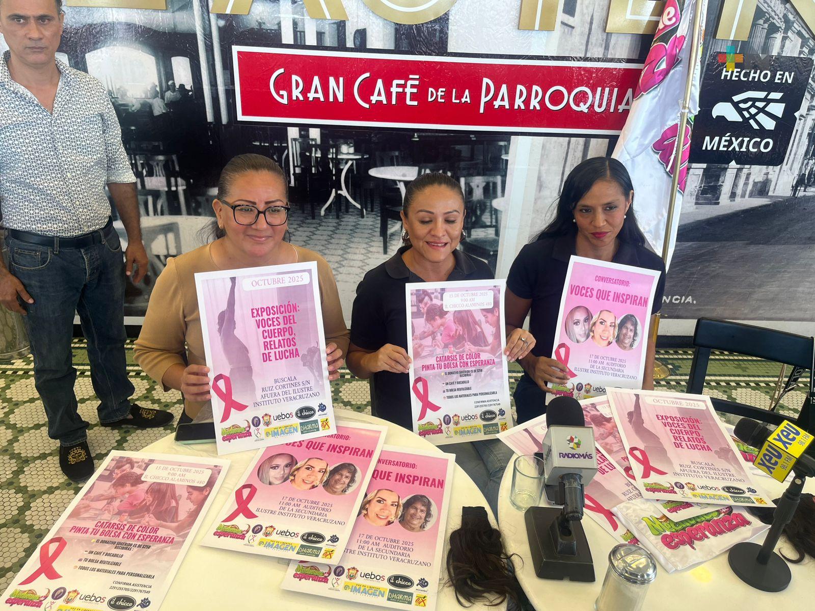 Mechones de Esperanza realizará actividades para promover detección temprana del cáncer de mama