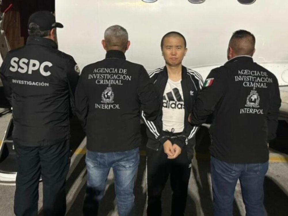 México entrega a EUA a Zhi Dong, presunto capo chino