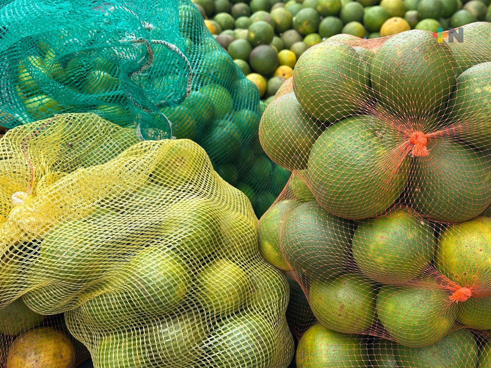 Vendedores de cítricos prevén alza en precios por escasez de producto