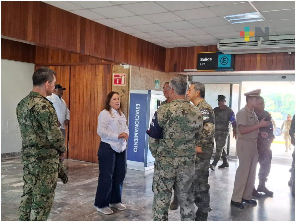 Gobernadora destaca avances en Poza Rica y Álamo; agradece ayuda humanitaria