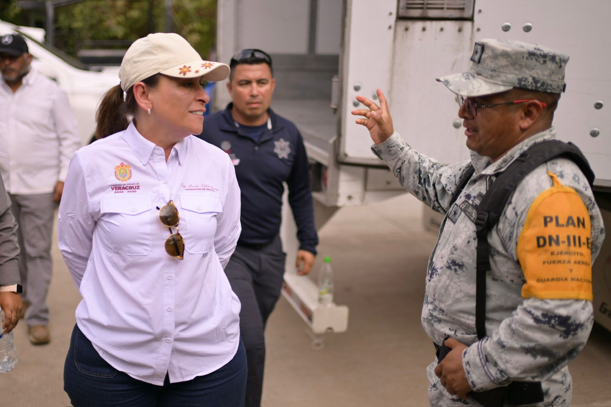 Rocío Nahle supervisa y agiliza atención a familias afectadas de Álamo