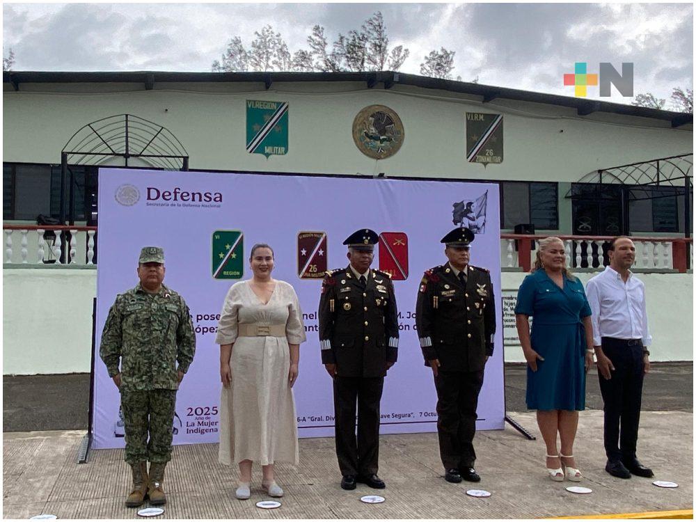 Nuevo comandante del 83 Batallón de Infantería en Veracruz