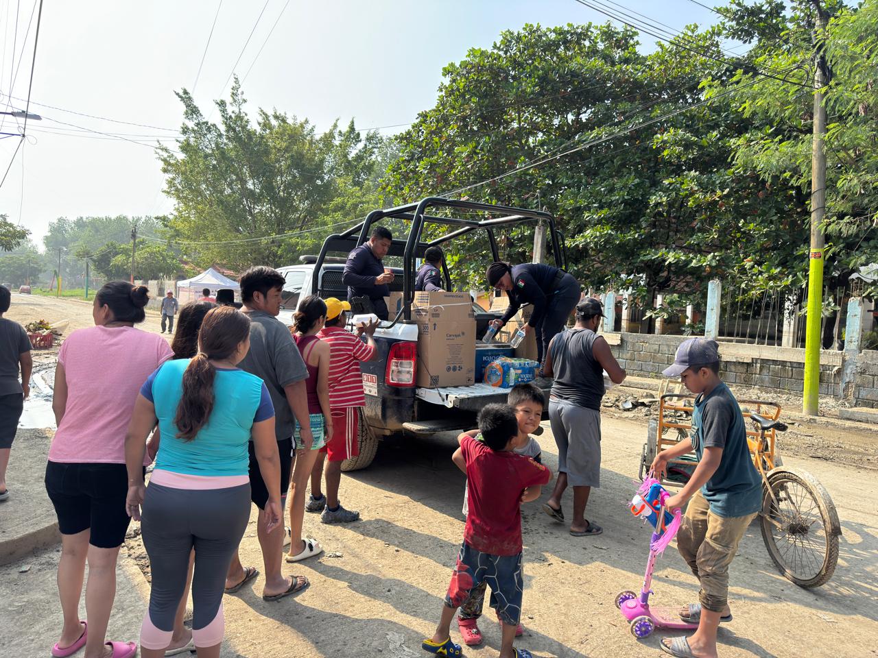 Plan Tajín: más de 4 mil personas rescatadas y 10 mil 500 alimentos entregados
