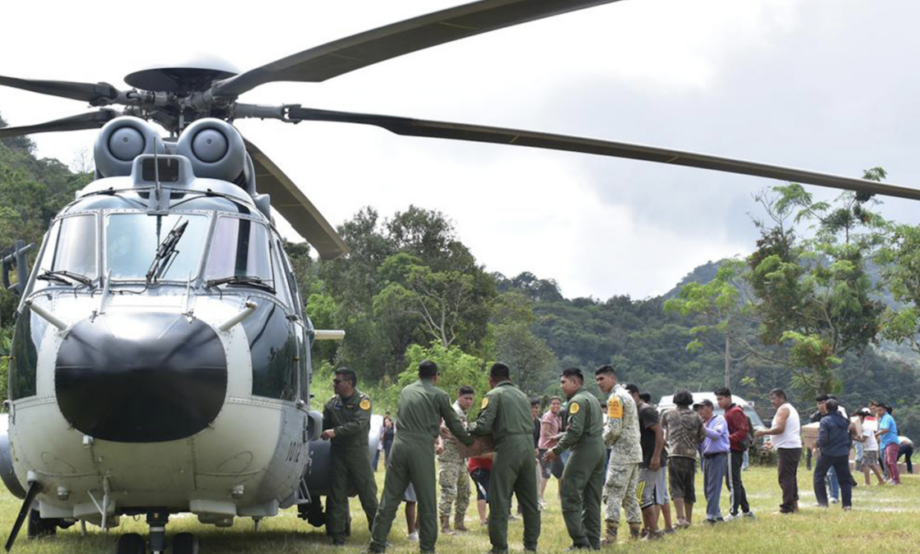 431 personas han sido evacuadas con puentes aéreos tras lluvias