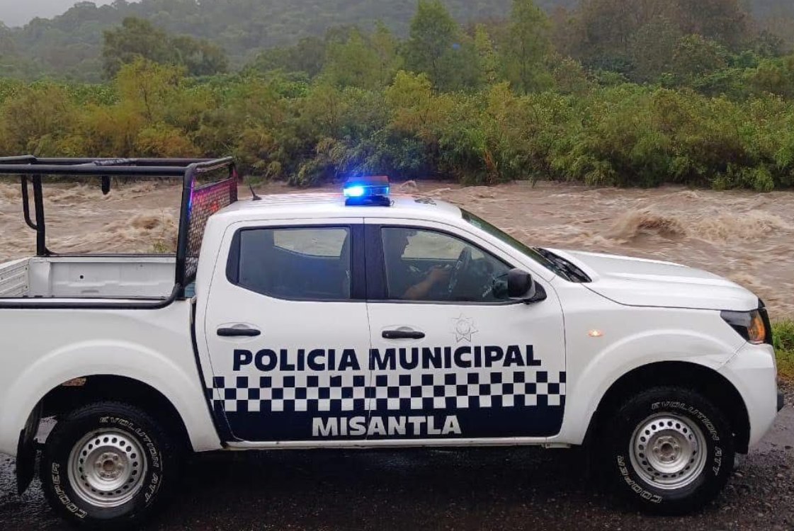 En alerta municipios de región centro-norte de Veracruz por intensas lluvias