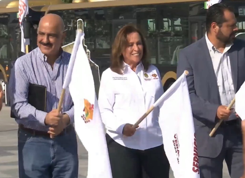 Gobernadora Rocío Nahle da banderazo de  inicio de operaciones de transportes Ulúa