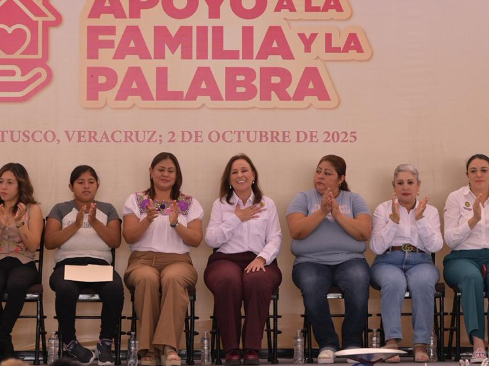 El pueblo de Veracruz es muy trabajador, lo único que requiere es respaldo: Rocío Nahle