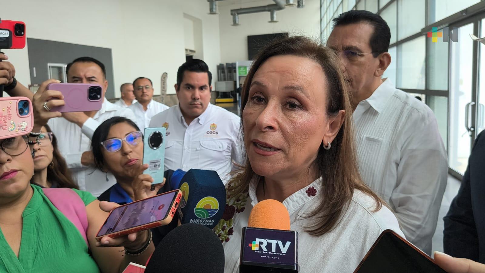 Con la Federación se trabaja en reactivar y reconstruir la norte de Veracruz: Rocío Nahle