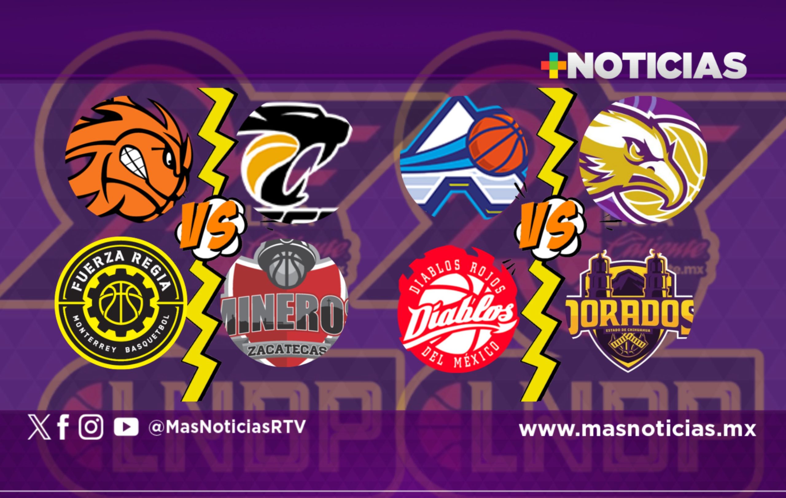 ¡Listas las semifinales de zona de la LNBP!