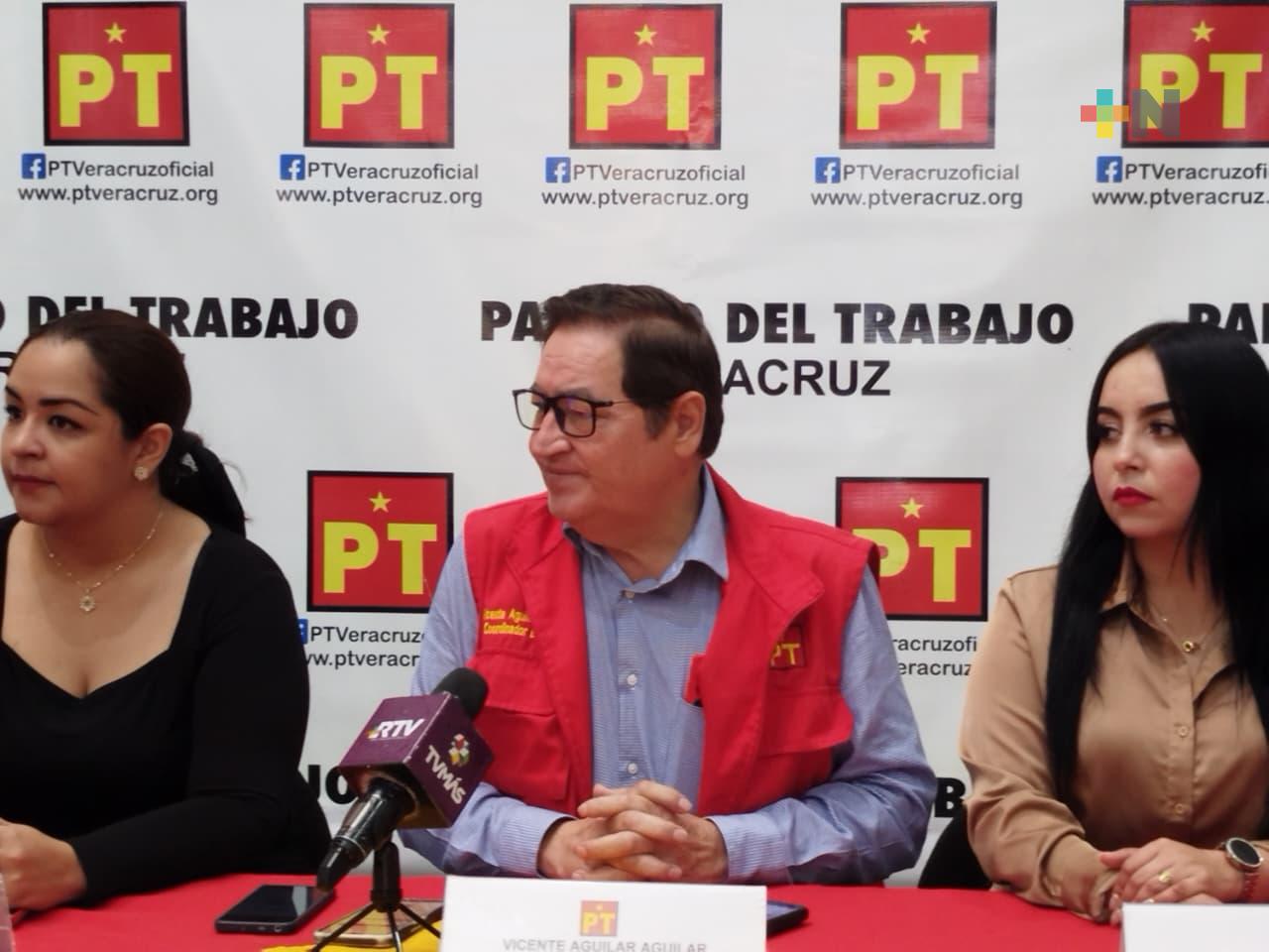 PT apoya idea de dar trabajo a damnificados a través de los cuatro ejes de acción