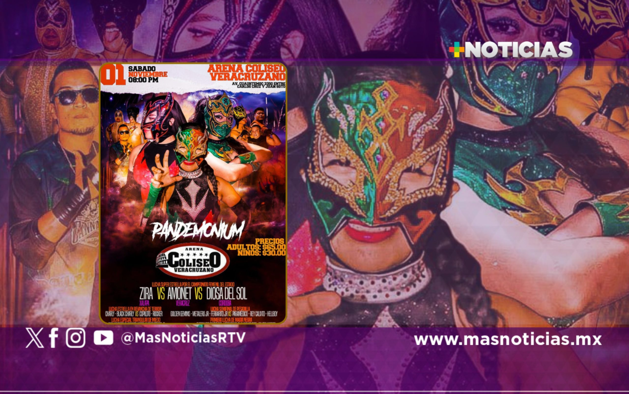 Zira, Amonet y Diosa del Sol por el Campeonato Femenil del Estado