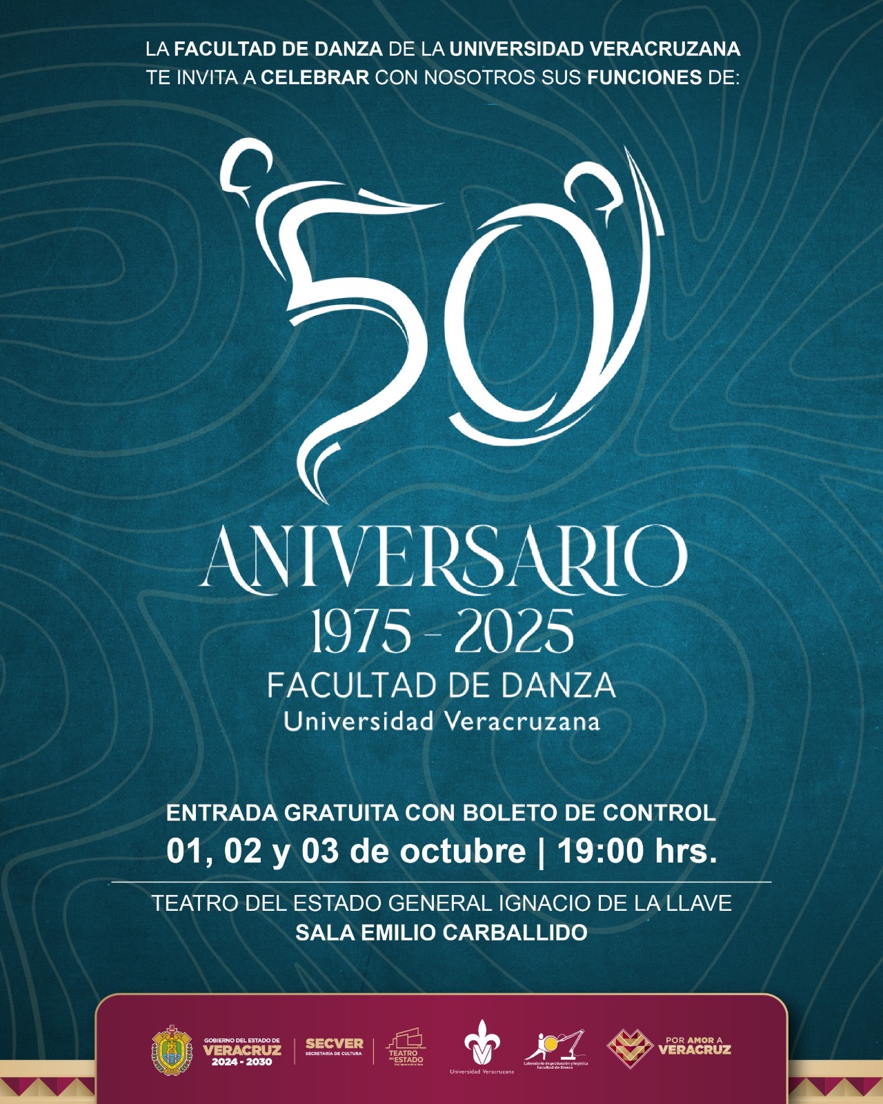 Invita SECVER a las presentaciones escénicas de la Facultad de Danza UV en el Teatro del Estado