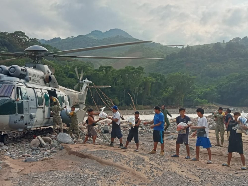 Veracruz garantiza seguridad y cobertura financiera a la población afectada en el norte del estado
