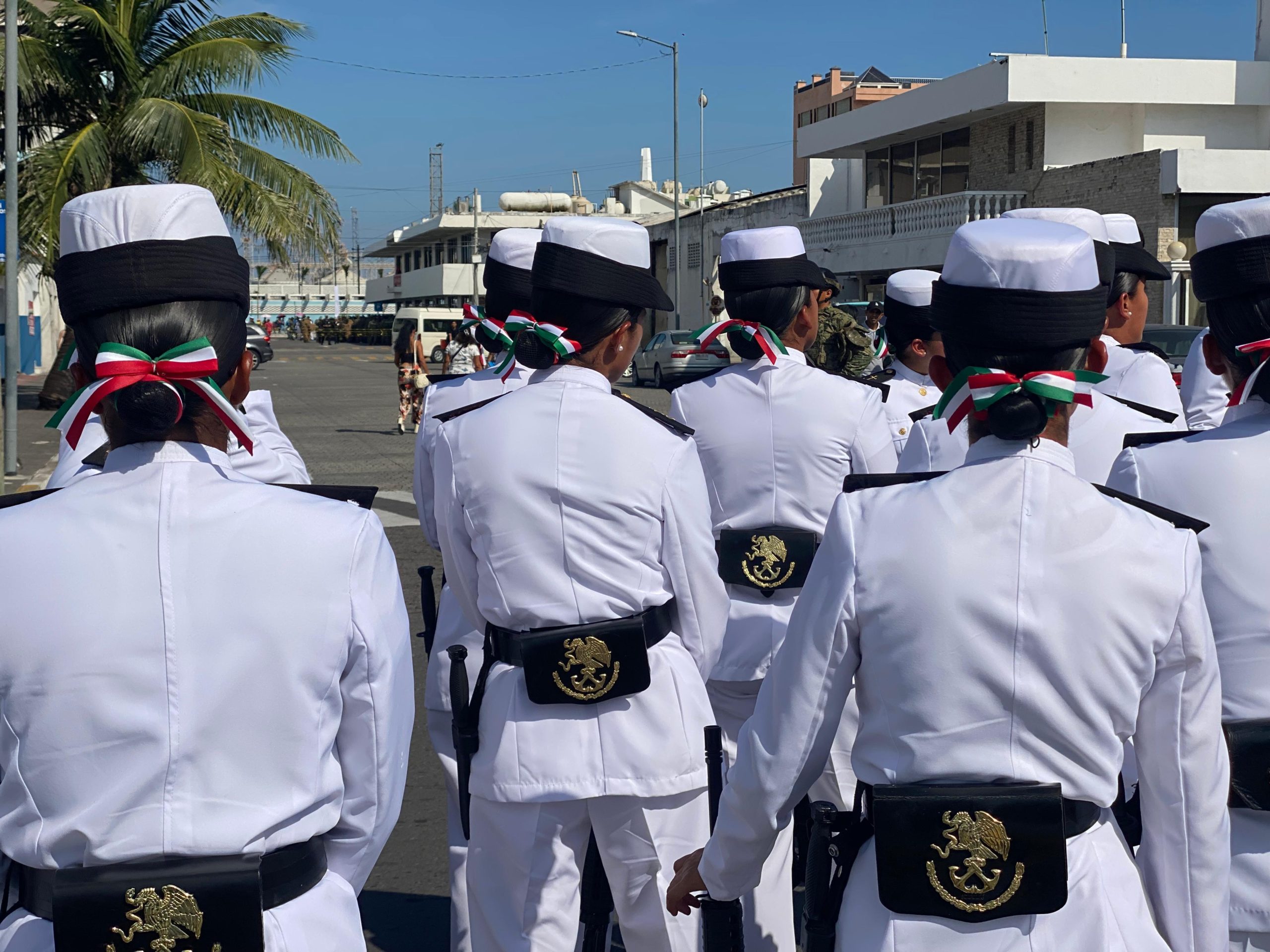 Todo listo para el desfile de la Armada en el centro histórico
